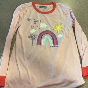 New never worn large girls, long sleeve shirts